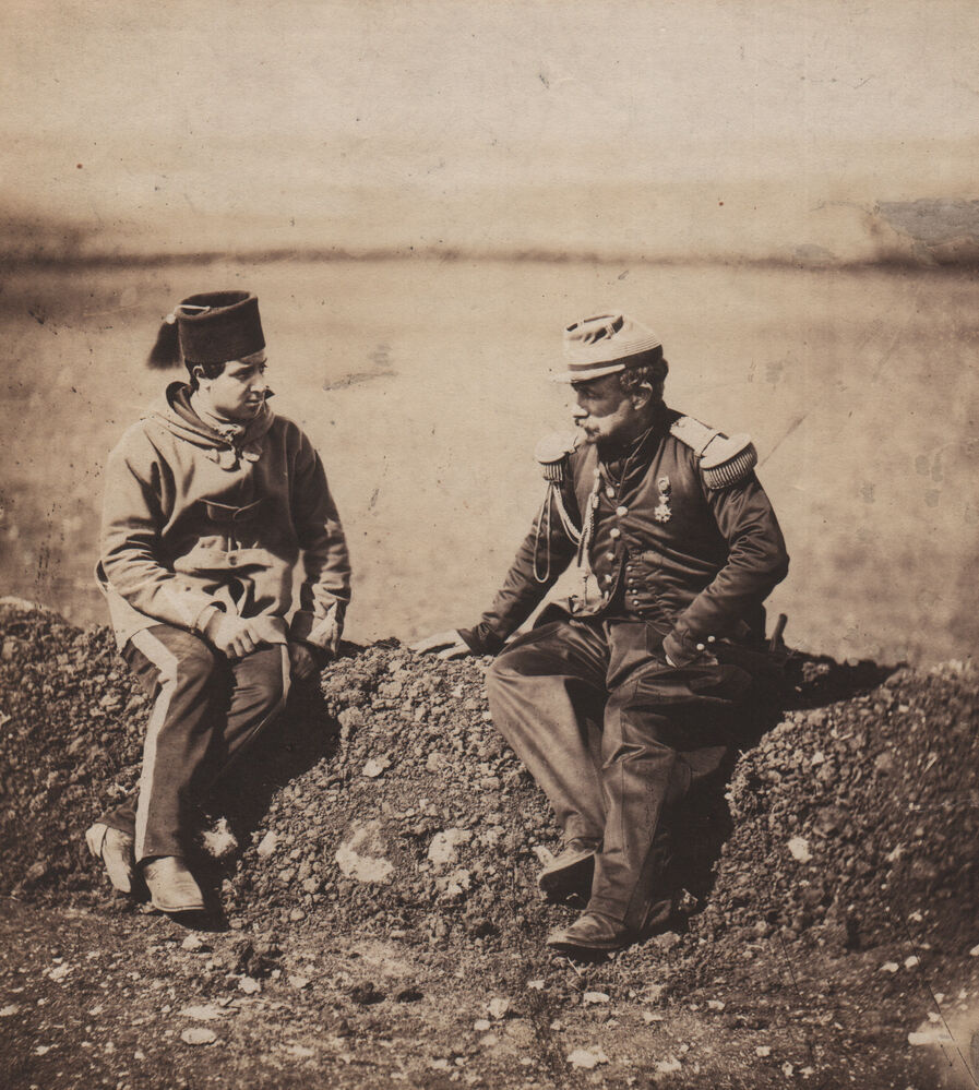 From the first photographic war series. The Crimean War.
