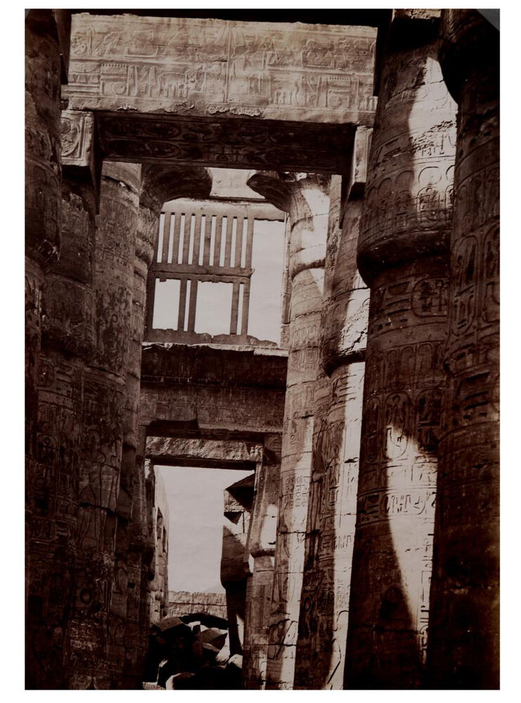 Temple in Karnak, Egypt