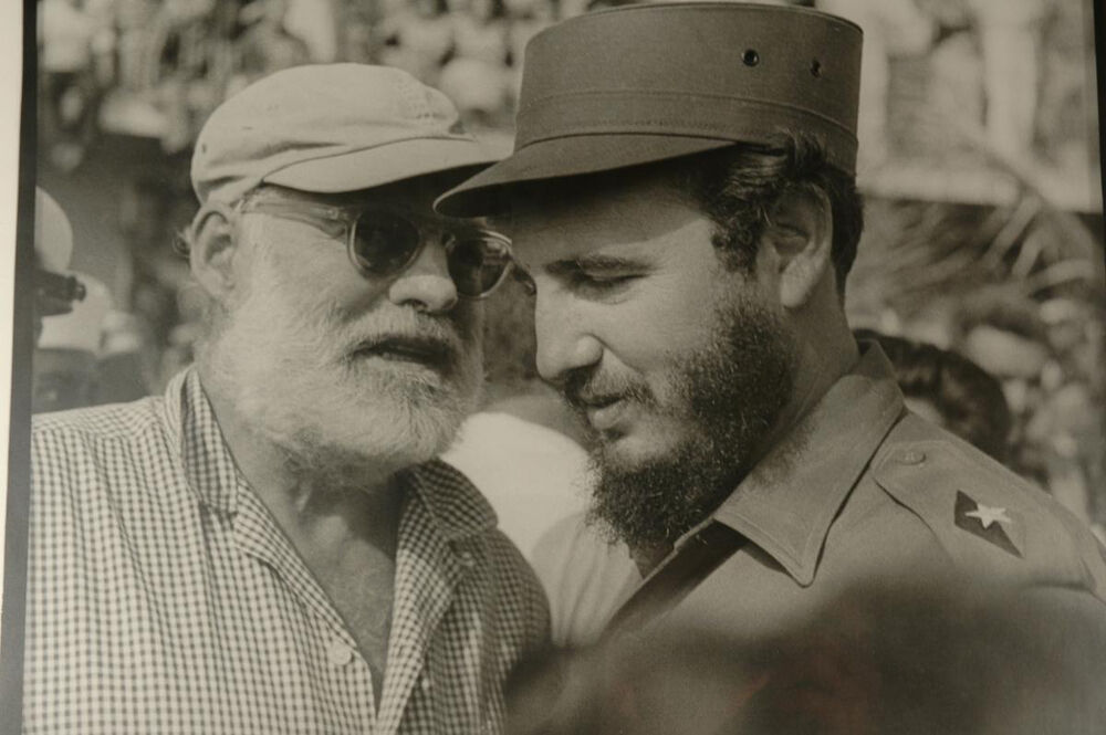 Hemingway & Castro, Cuba