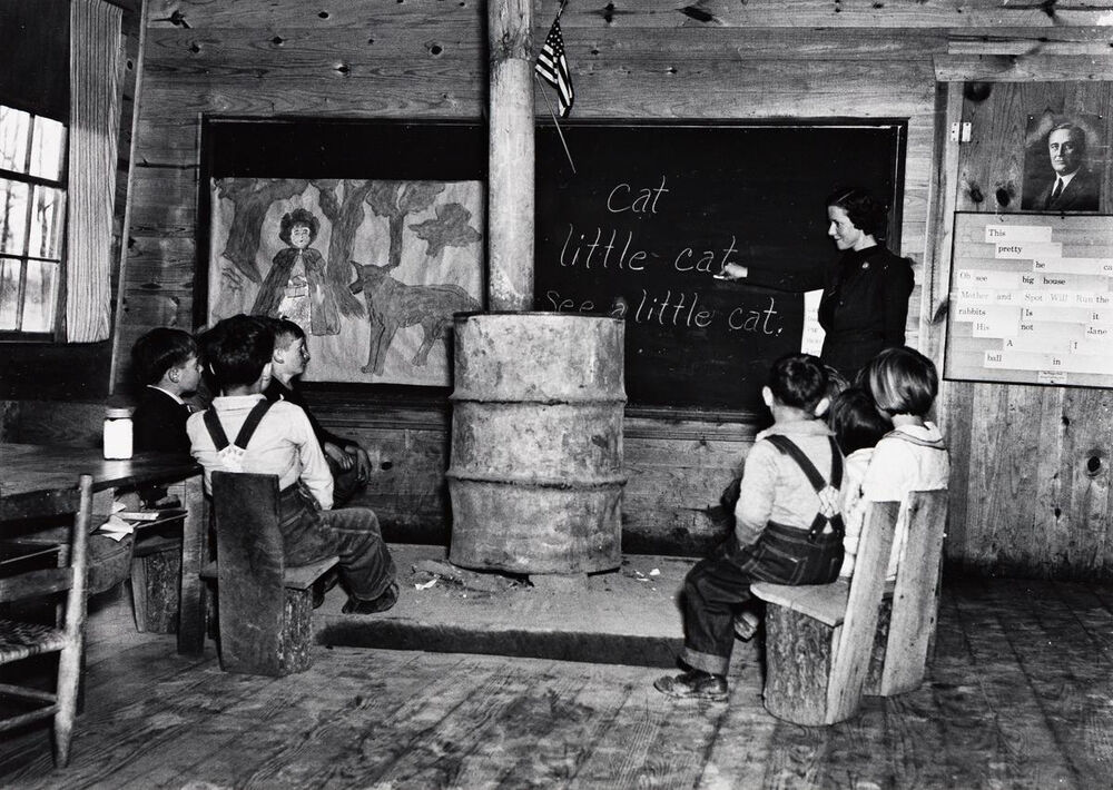 Rural school, Alabama