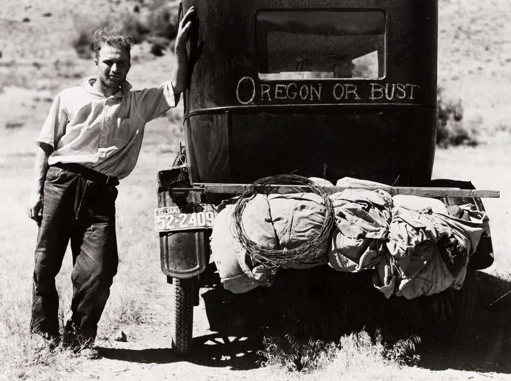 Migrant worker, Visalia, California