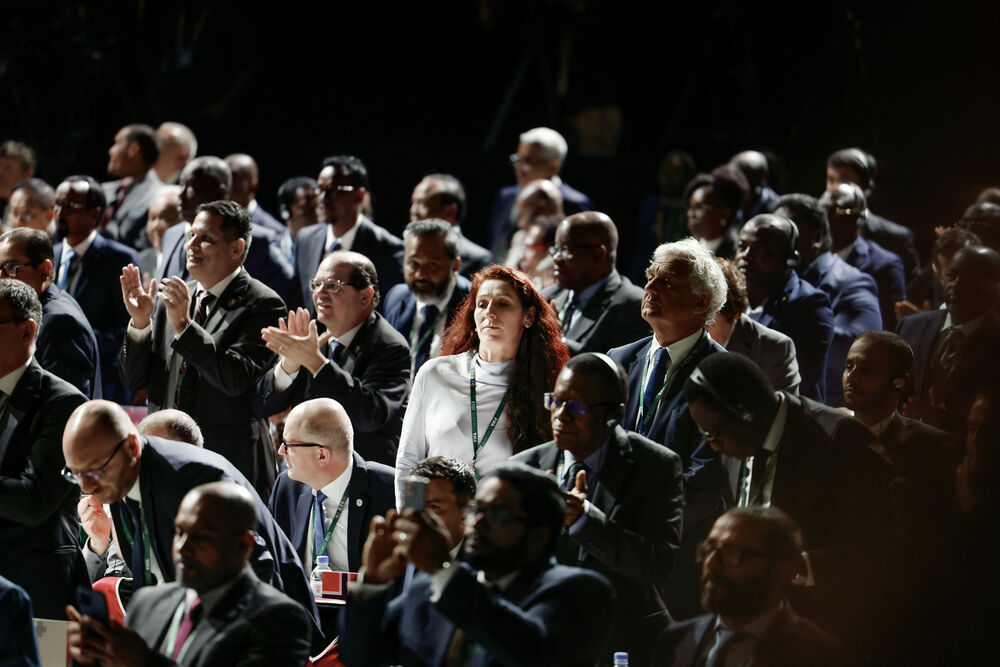 Lise Klaveness på FIFA-konferanse i Kigali