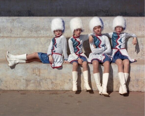 Caitlin Engelbrecht, Cheri-Leigh Burger, Jordyn Smit and Britnay Engelbrecht, Helderkruin Primary School Majorettes, Roodepoort, Johannesburg